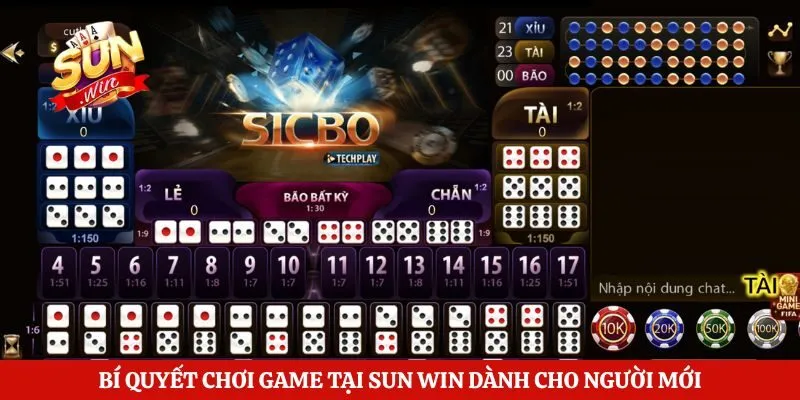 Bí quyết chơi game tại Sun Win dành cho người mới